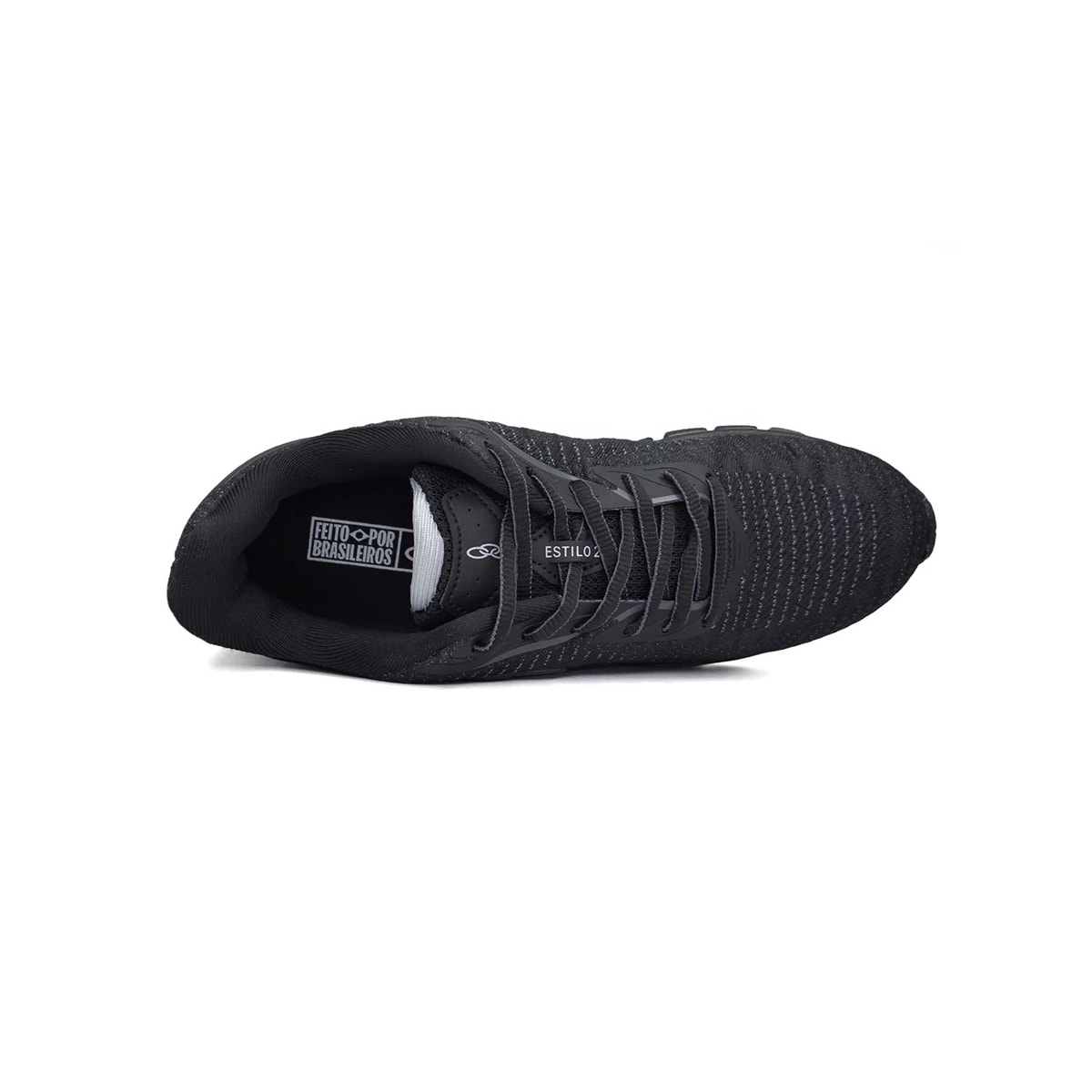 Tênis Olympikus Masculino Estilo 2 Preto/Chumbo Tênis Olympikus Masculino Estilo 2 Preto/Chumbo