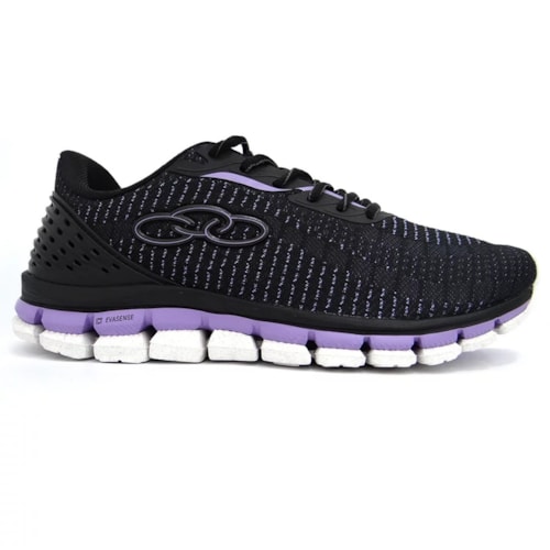 Tenis Olympikus Masculino Estilo 2 Preto/Roxo