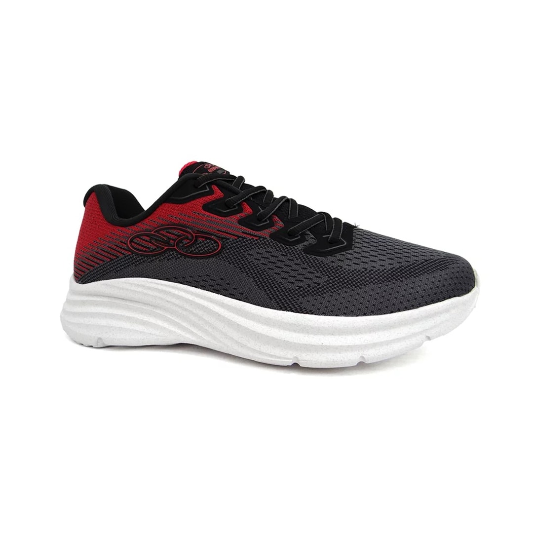 Tênis Olympikus Masculino Index 3 Chumbo/Vermelho Tênis Olympikus Masculino Index 3 Chumbo/Vermelho