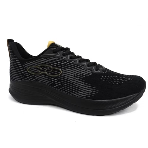 Tenis Olympikus Masculino Marte Preto/Dourado