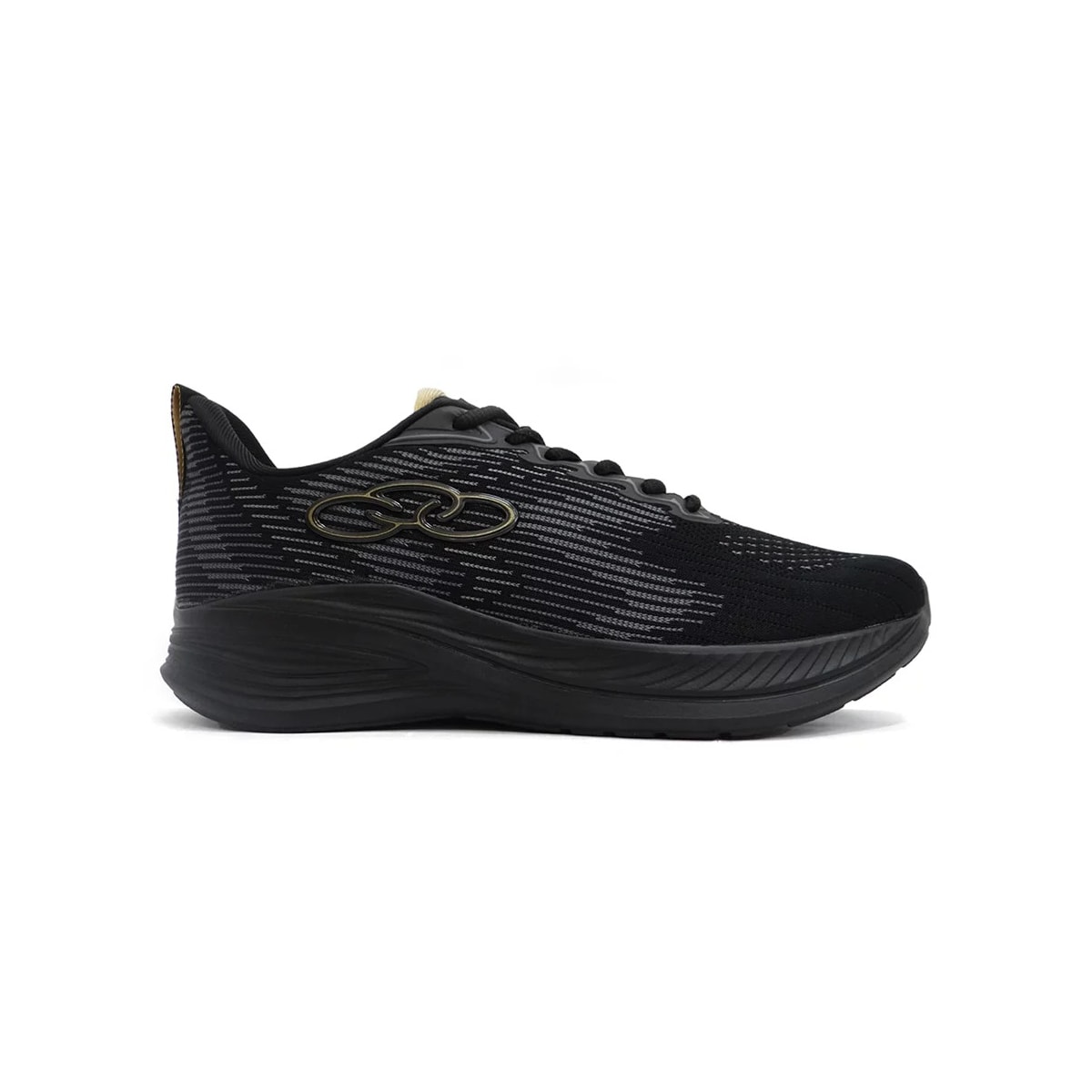 Tênis Olympikus Masculino Marte Preto/Dourado Tênis Olympikus Masculino Marte Preto/Dourado