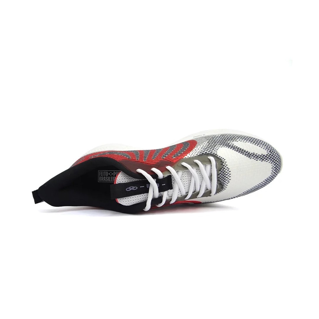 Tênis Olympikus Masculino Urano Branco/Solar Tênis Olympikus Masculino Urano Branco/Solar
