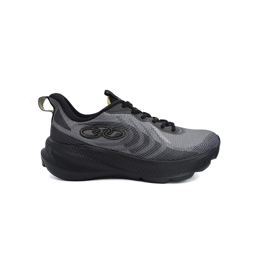 Tênis Olympikus Masculino Urano Preto/Cinza Escuro