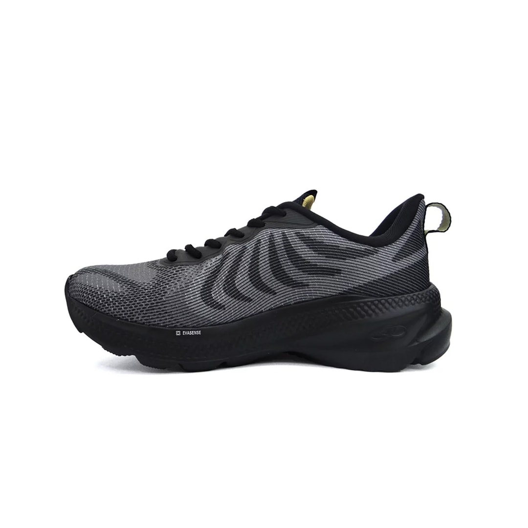 Tênis Olympikus Masculino Urano Preto/Cinza Escuro Tênis Olympikus Masculino Urano Preto/Cinza Escuro