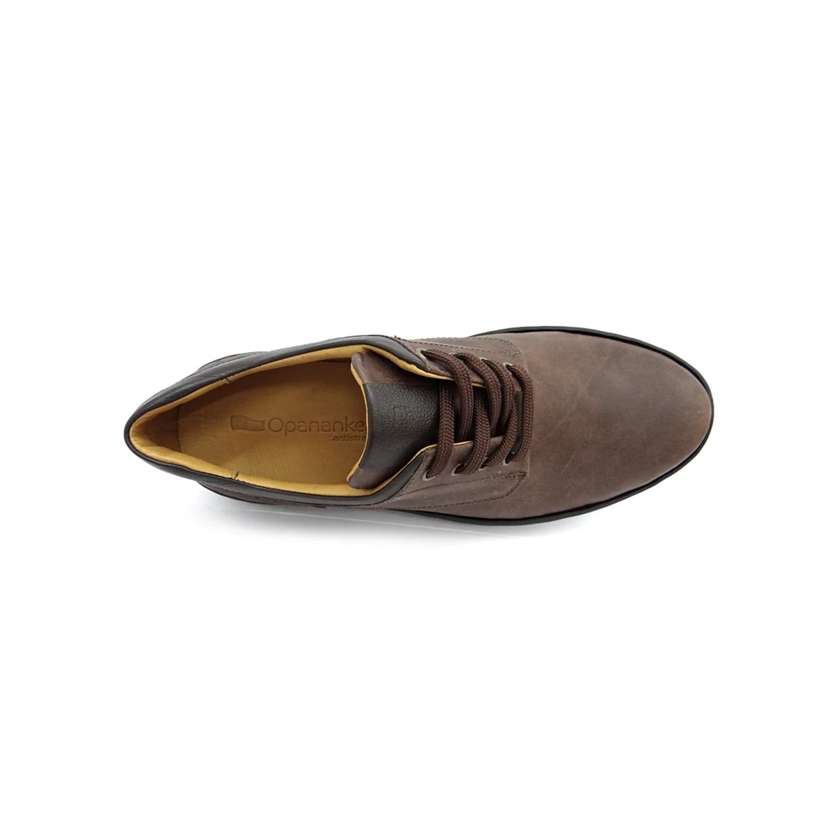 Tênis Opananken Casual Anatômico Couro 17301 Cafe Tênis Opananken Casual Anatômico Couro 17301 Cafe