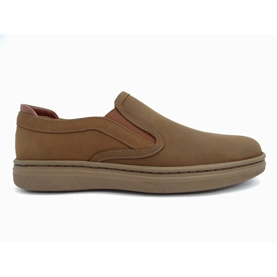 Tênis Opananken Casual Anatômico Couro 17305 Havana