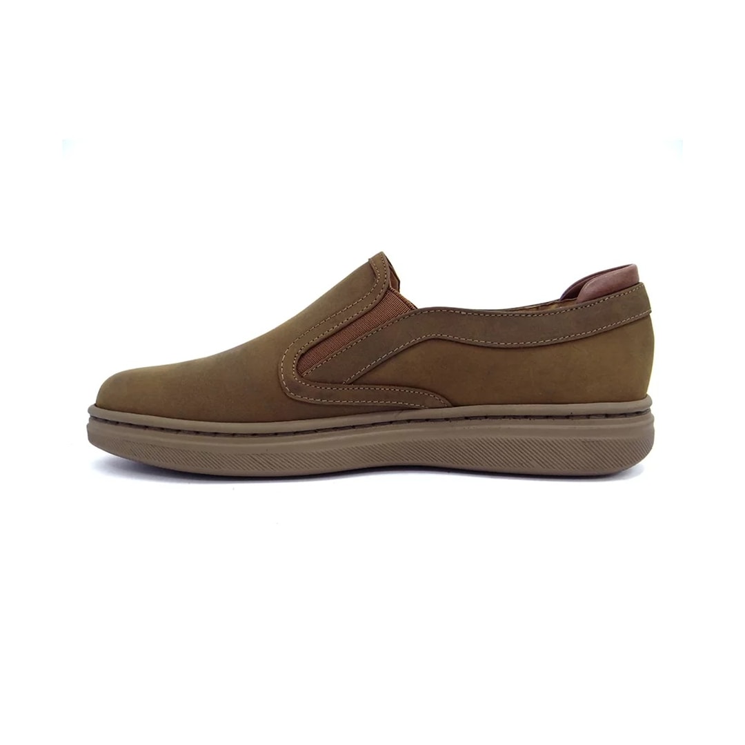 Tênis Opananken Casual Anatômico Couro 17305 Havana