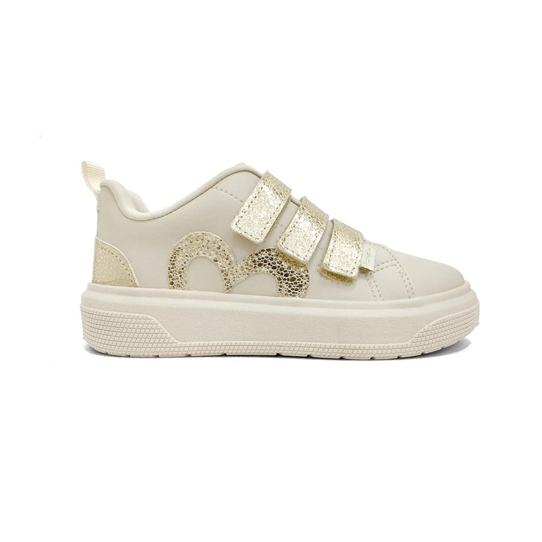 Tênis Pampili Infantil Casual Lona 736030 Nude Holografico Tênis Pampili Infantil Casual Lona 736030 Nude Holografico