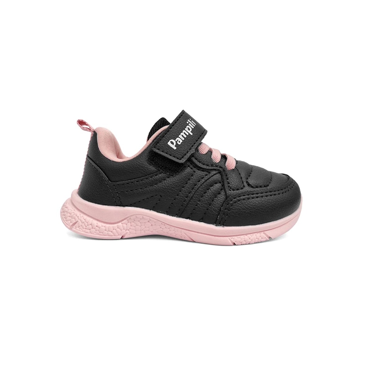 Tênis Pampili Infantil Mini Soft 745.011 Preto Tênis Pampili Infantil Mini Soft 745.011 Preto