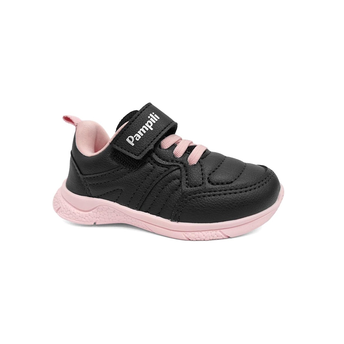 Tênis Pampili Infantil Mini Soft 745.011 Preto Tênis Pampili Infantil Mini Soft 745.011 Preto