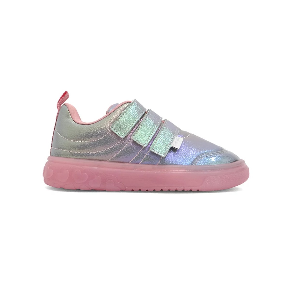 Tênis Pampili Infantil Sneaker Luz 483.004 Prata Tênis Pampili Infantil Sneaker Luz 483.004 Prata