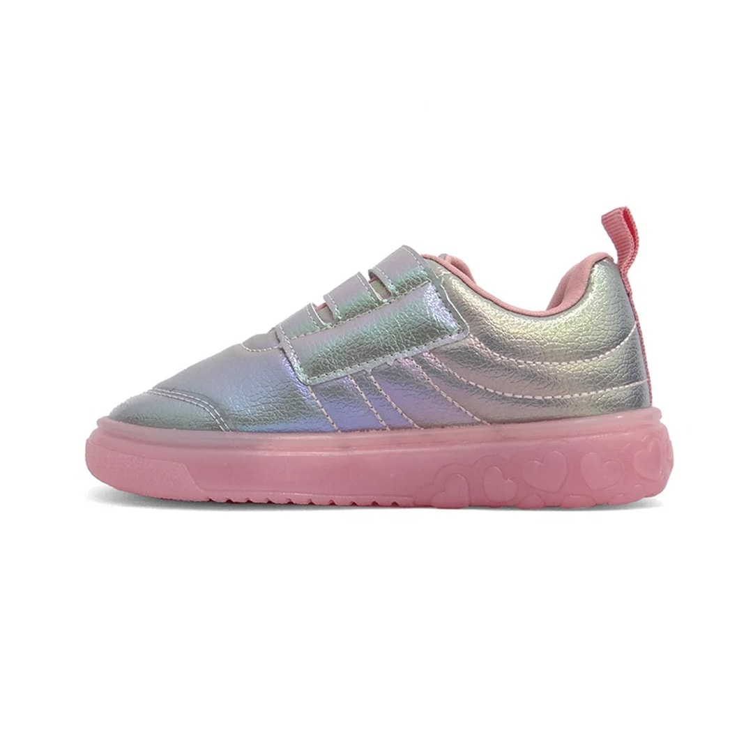 Tênis Pampili Infantil Sneaker Luz 483.004 Prata Tênis Pampili Infantil Sneaker Luz 483.004 Prata