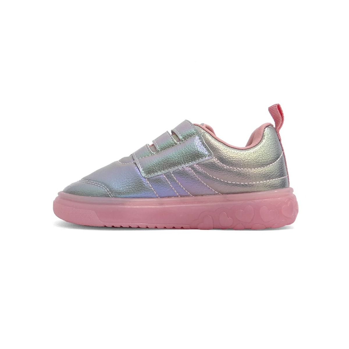 Tênis Pampili Infantil Sneaker Luz 483.004 Prata Tênis Pampili Infantil Sneaker Luz 483.004 Prata
