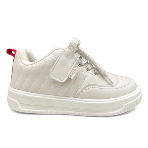 Detalhe - Tênis Pampili Infantil Up 738.038.000 Off White