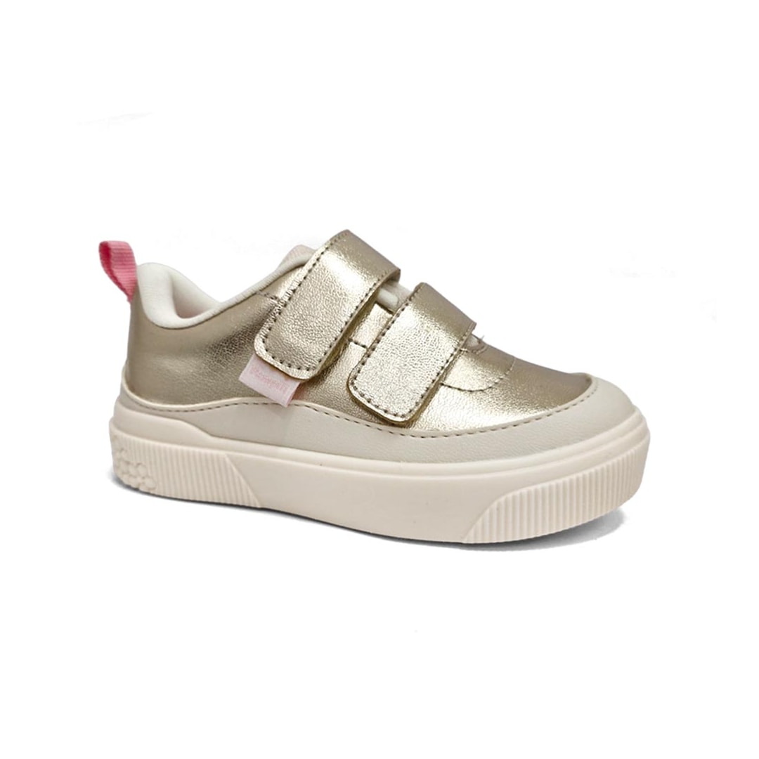 Tênis Pampili Infantil Yumi 721.019 Dourado Tênis Pampili Infantil Yumi 721.019 Dourado