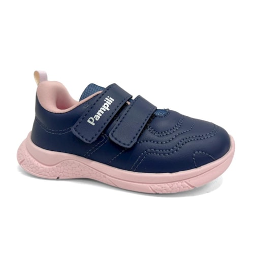 Tênis Pampili Menina Mini Soft 745.019 Marinho