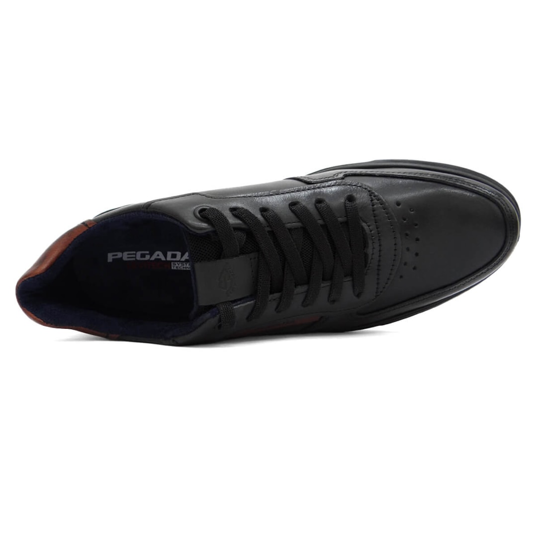 Tênis Pegada Casual 110924 O31108 Preto