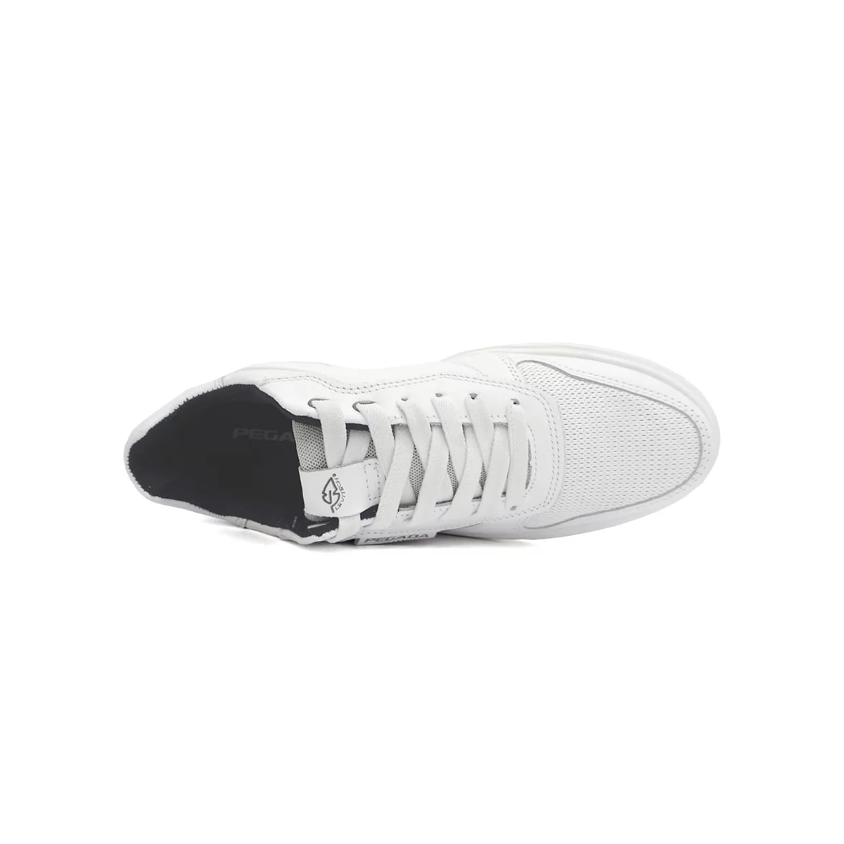 Tênis Pegada Casual Couro Masculino 110921 Branco Tênis Pegada Casual Couro Masculino 110921 Branco