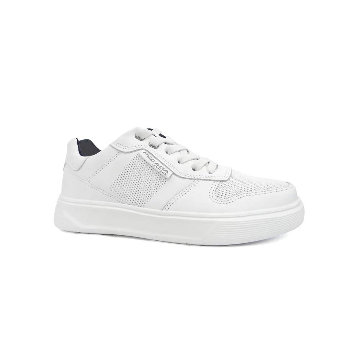 Tênis Pegada Casual Couro Masculino 110921 Branco Tênis Pegada Casual Couro Masculino 110921 Branco