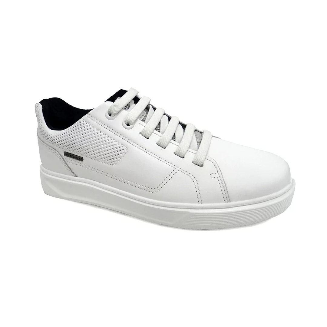Tênis Pegada Casual Couro Masculino 110923 Branco Tênis Pegada Casual Couro Masculino 110923 Branco