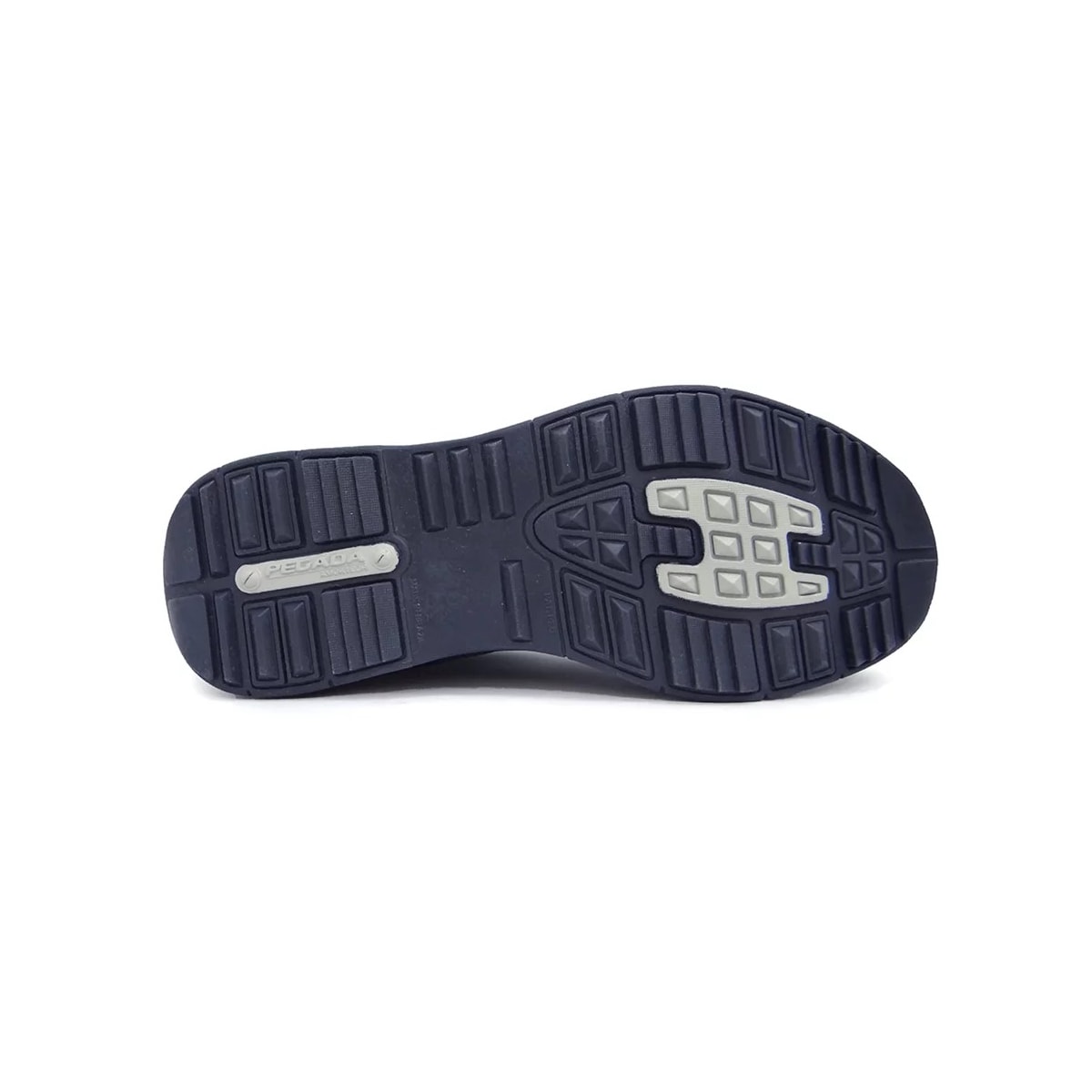 Tênis Pegada Casual Couro Masculino 114858 Marinho/Bordo