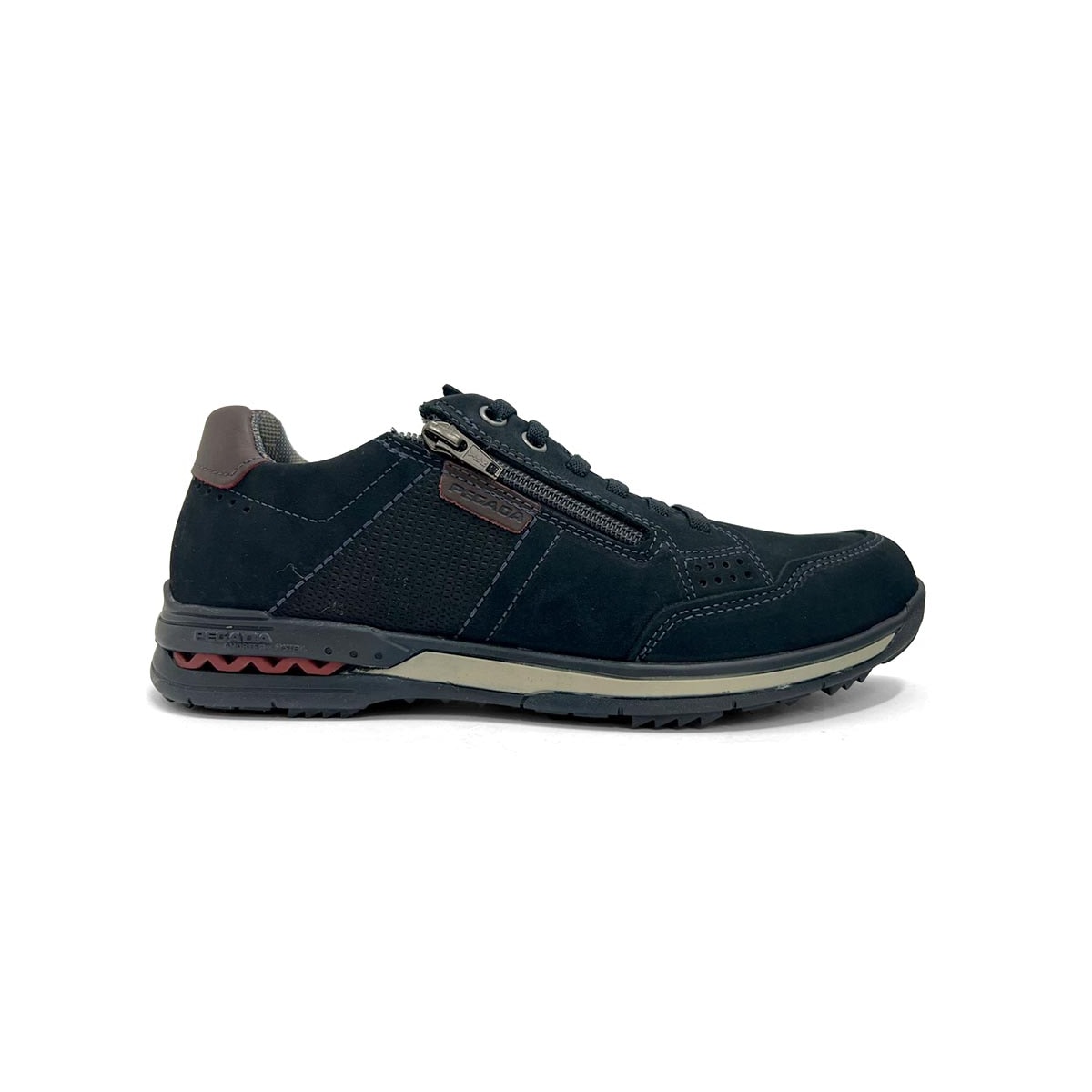 Tênis Pegada Casual Couro Masculino 114861 Marinho Tênis Pegada Casual Couro Masculino 114861 Marinho