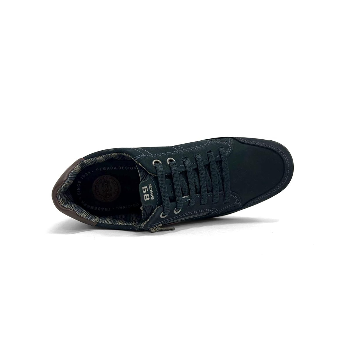 Tênis Pegada Casual Couro Masculino 114861 Marinho Tênis Pegada Casual Couro Masculino 114861 Marinho