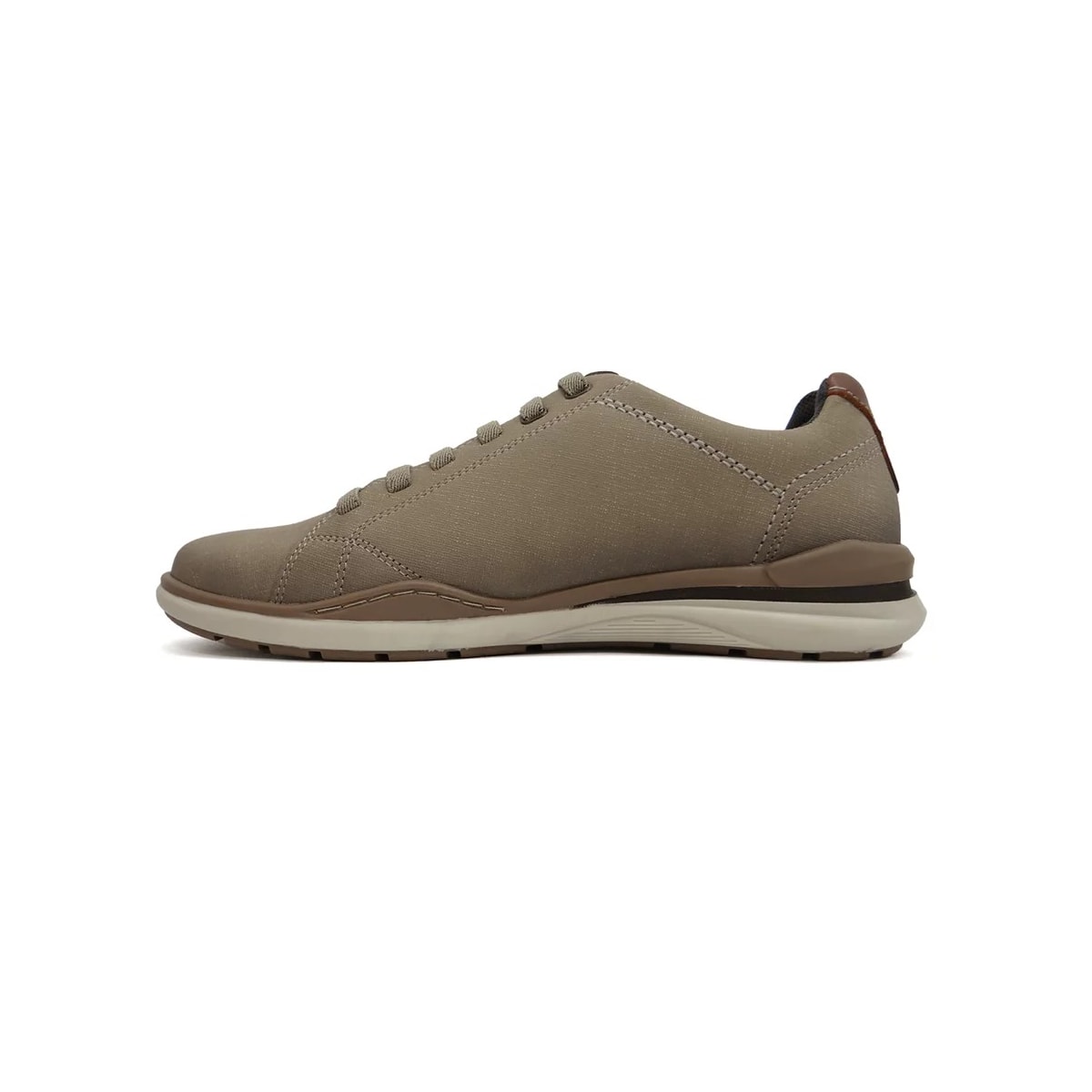 Tênis Pegada Casual Couro Masculino 119108 Areia Tênis Pegada Casual Couro Masculino 119108 Areia