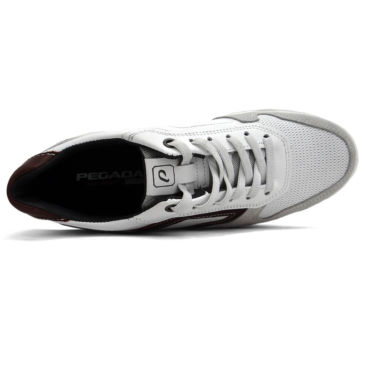 Tênis Pegada Casual De Couro 111604 Branco Tênis Pegada Casual De Couro 111604 Branco
