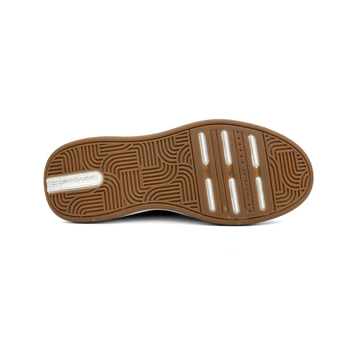 Tênis Pegada Casual Em Couro 111704 Silver