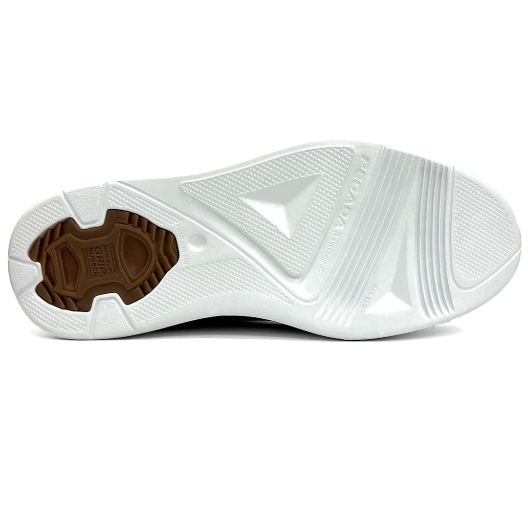 Tênis Pegada Casual Em Couro 111902 Branco