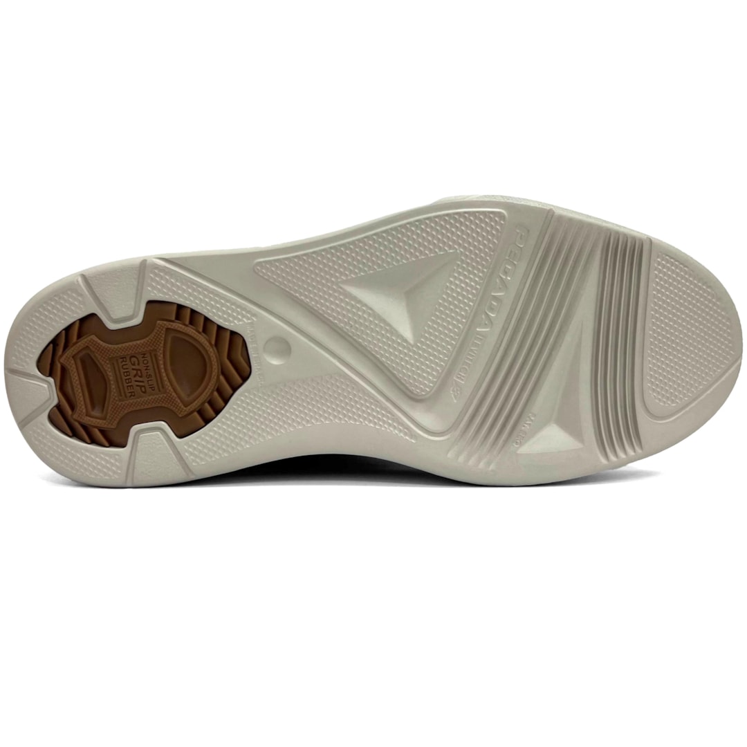 Tênis Pegada Casual Em Couro 111903 Dark Dune