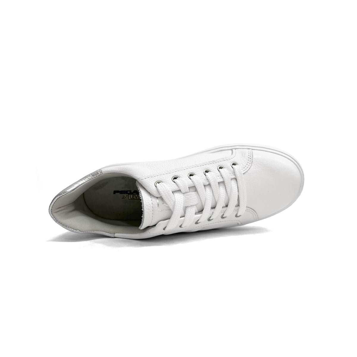 Tênis Pegada Feminino Casual De Couro 211216 Branco Tênis Pegada Feminino Casual De Couro 211216 Branco