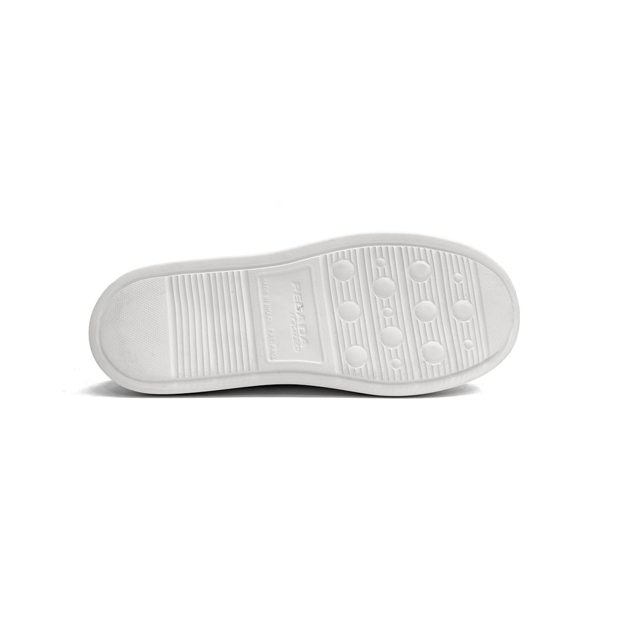 Tênis Pegada Feminino Casual De Couro 211216 Branco