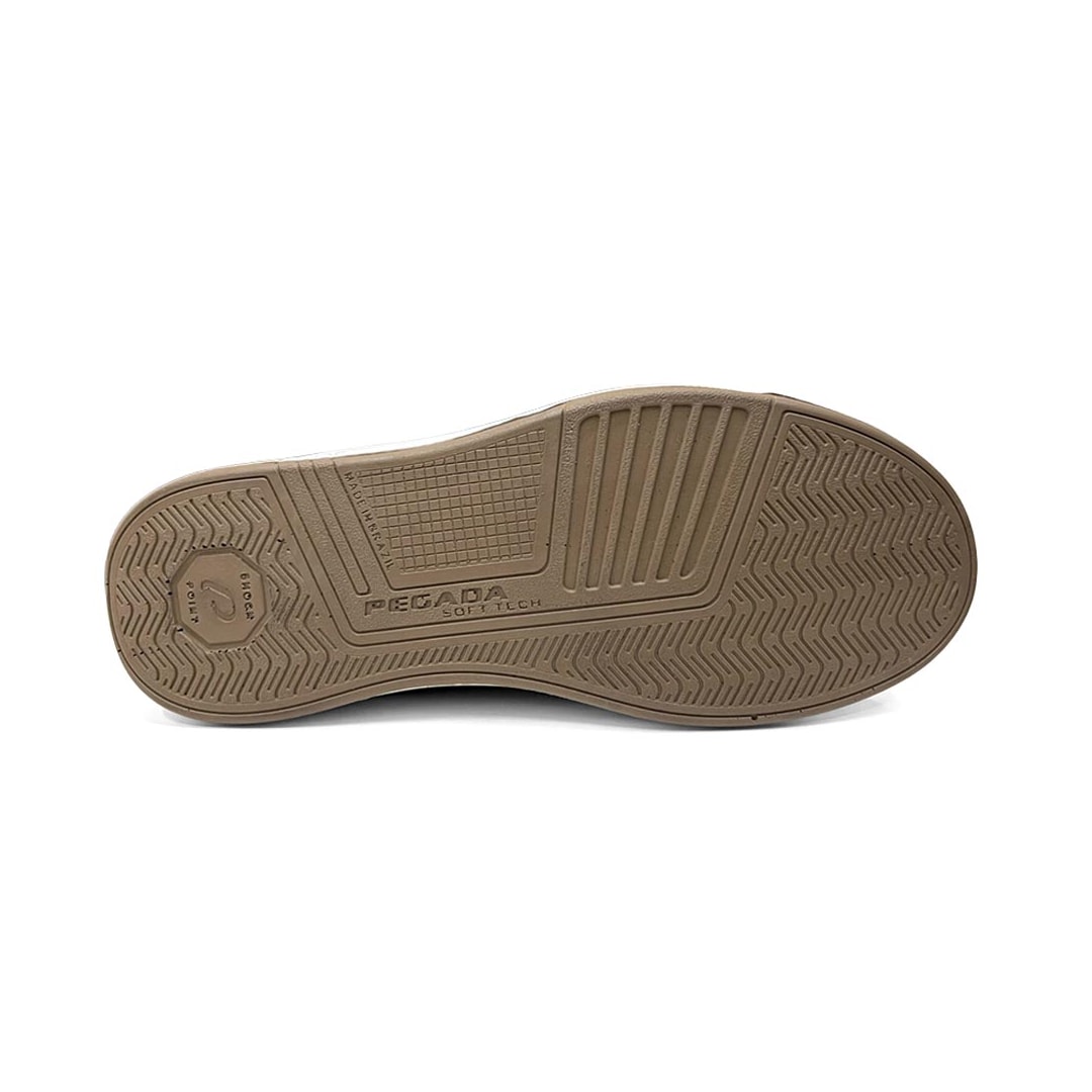 Tênis Pegada Masculino Casual Couro 112303 Mascavo Tênis Pegada Masculino Casual Couro 112303 Mascavo