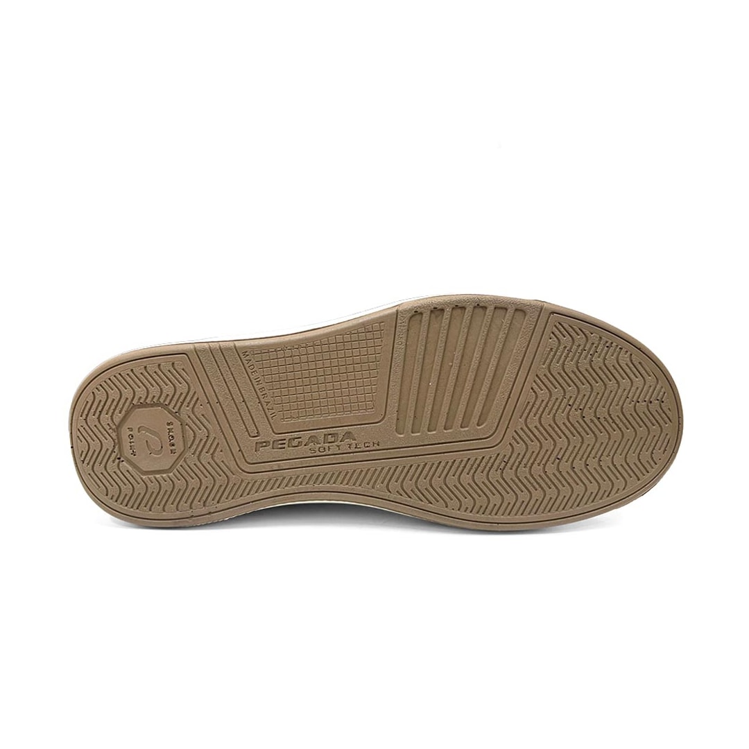 Tênis Pegada Masculino Casual Couro 112306 Milk Tênis Pegada Masculino Casual Couro 112306 Milk