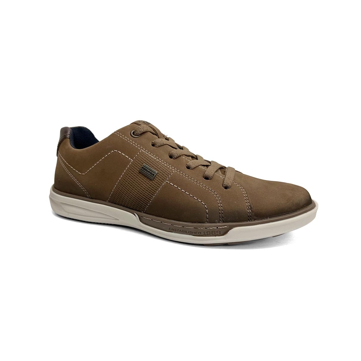 Tênis Pegada Masculino Casual Em Couro 111104 Mascavo Tênis Pegada Masculino Casual Em Couro 111104 Mascavo