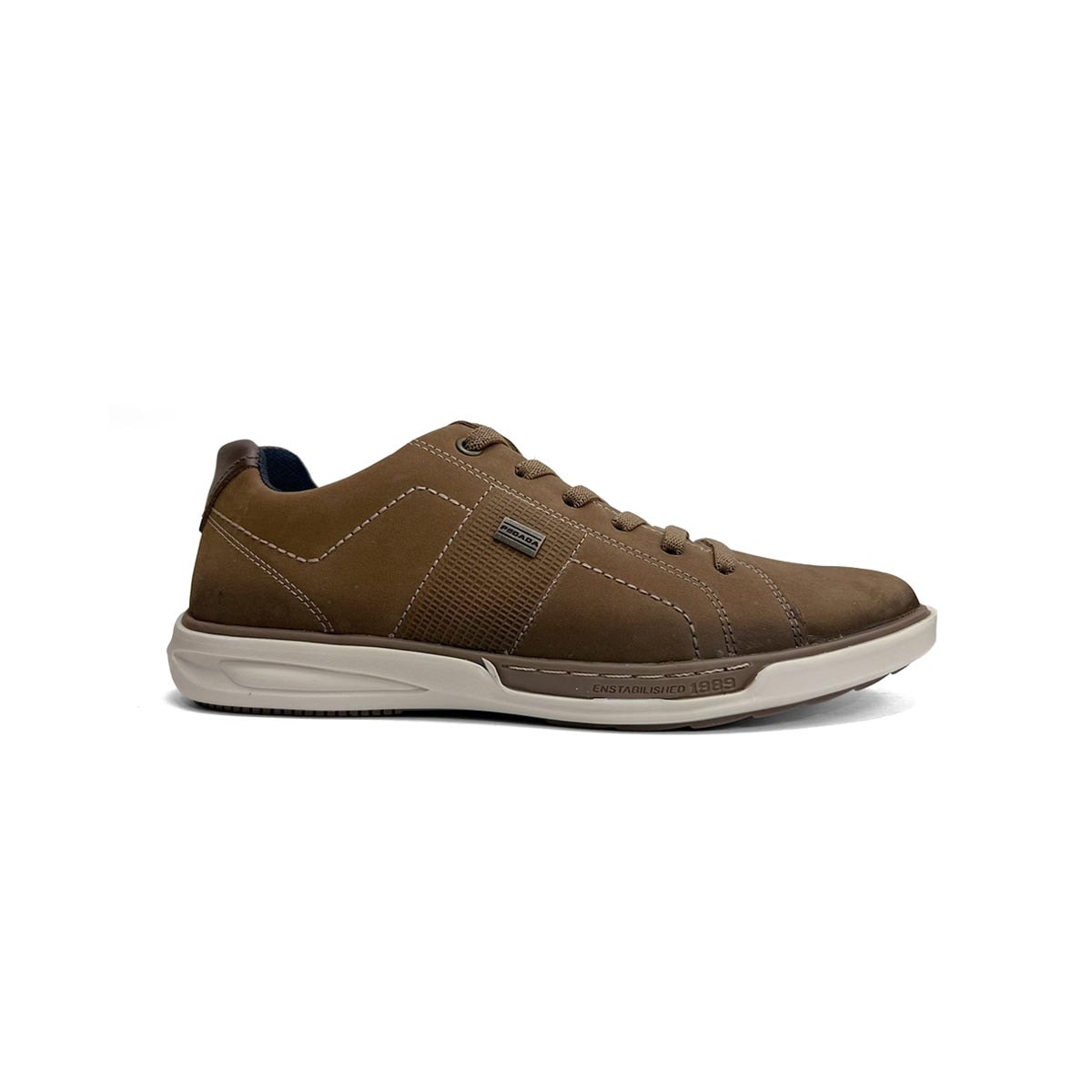 Tênis Pegada Masculino Casual Em Couro 111104 Mascavo Tênis Pegada Masculino Casual Em Couro 111104 Mascavo