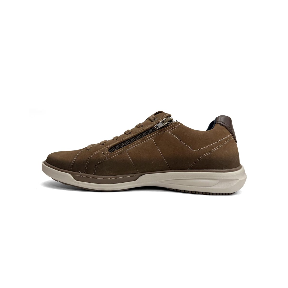 Tênis Pegada Masculino Casual Em Couro 111104 Mascavo Tênis Pegada Masculino Casual Em Couro 111104 Mascavo