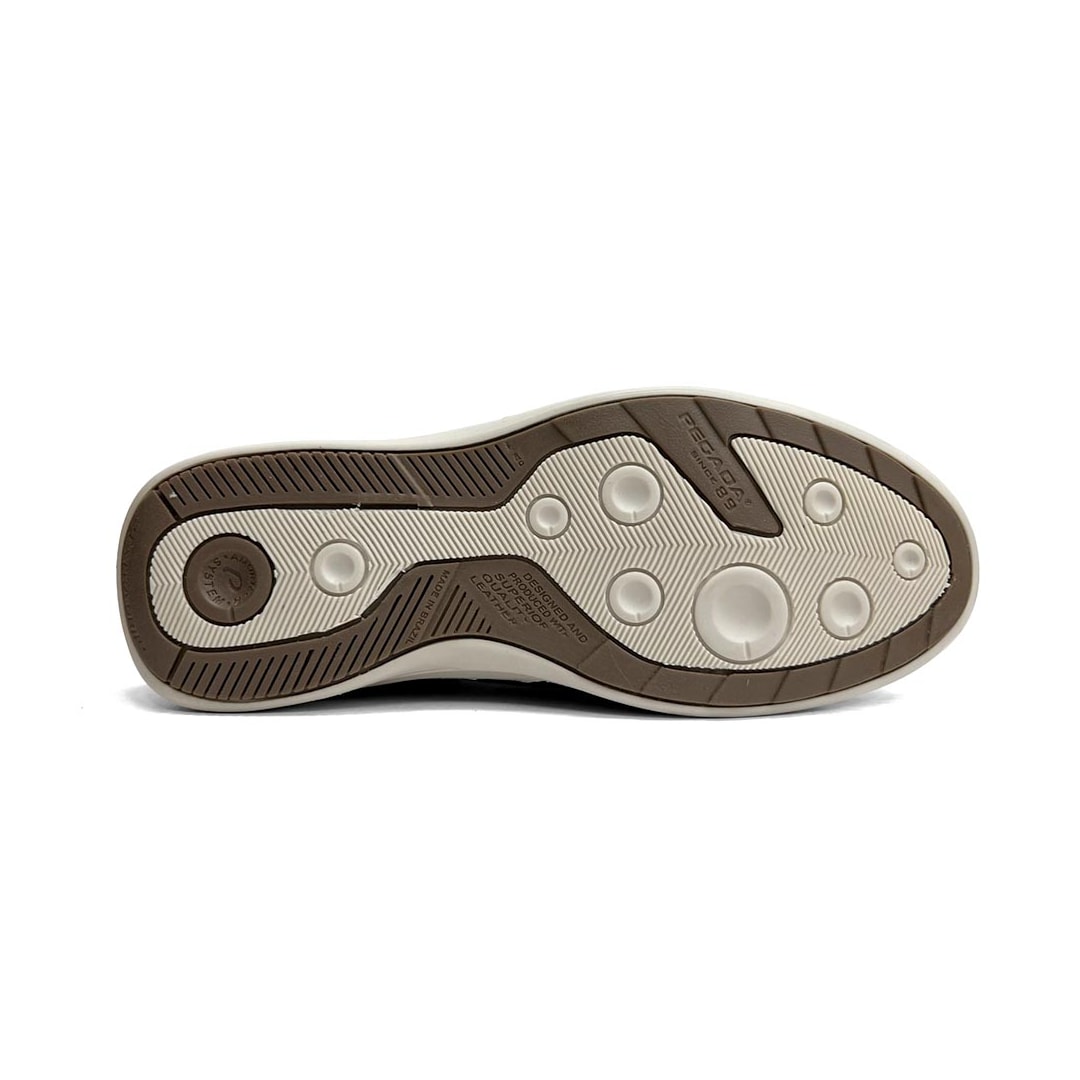 Tênis Pegada Masculino Casual Em Couro 111104 Mascavo Tênis Pegada Masculino Casual Em Couro 111104 Mascavo