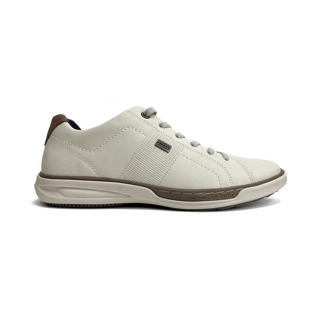 Tênis Pegada Masculino Casual Em Couro 111104 Milk Tênis Pegada Masculino Casual Em Couro 111104 Milk