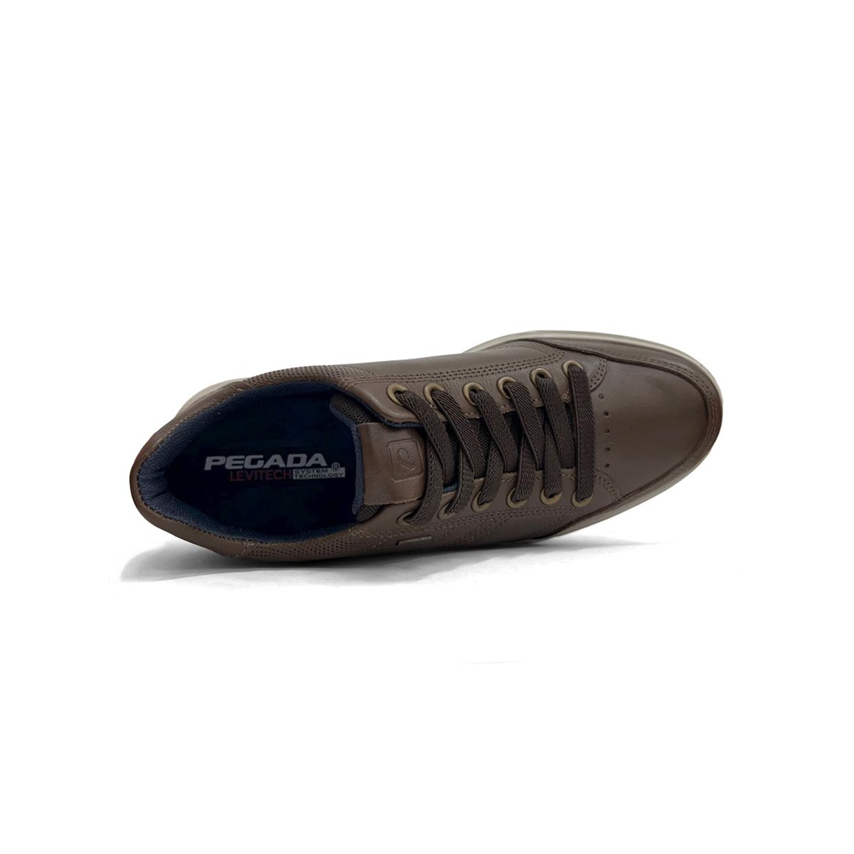 Tênis Pegada Masculino Casual Em Couro 111909 Tabaco Tênis Pegada Masculino Casual Em Couro 111909 Tabaco