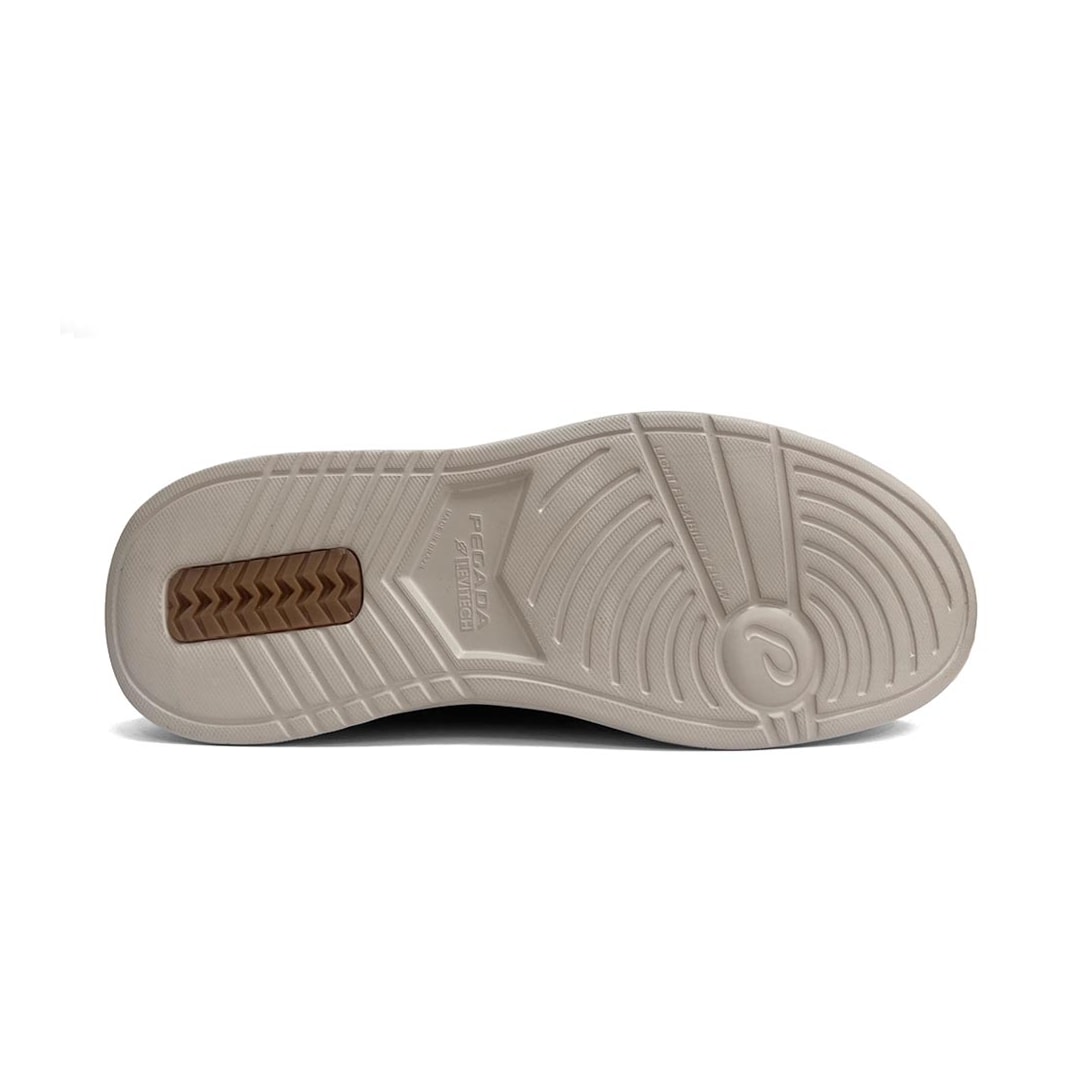 Tênis Pegada Masculino Casual Em Couro 112401 Preto