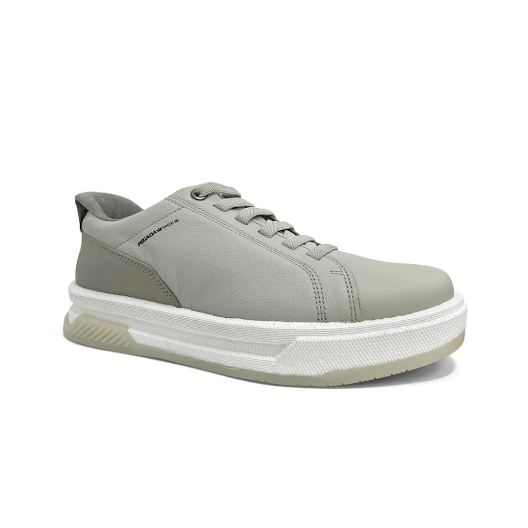 Tênis Pegada Masculino Casual Em Couro 112751 Nature Tênis Pegada Masculino Casual Em Couro 112751 Nature