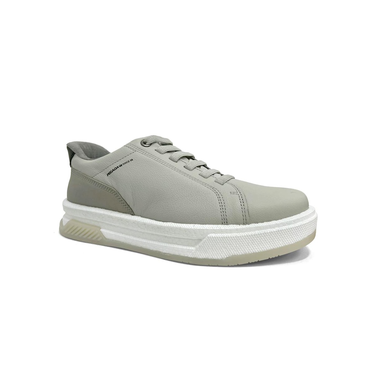 Tênis Pegada Masculino Casual Em Couro 112751 Nature Tênis Pegada Masculino Casual Em Couro 112751 Nature