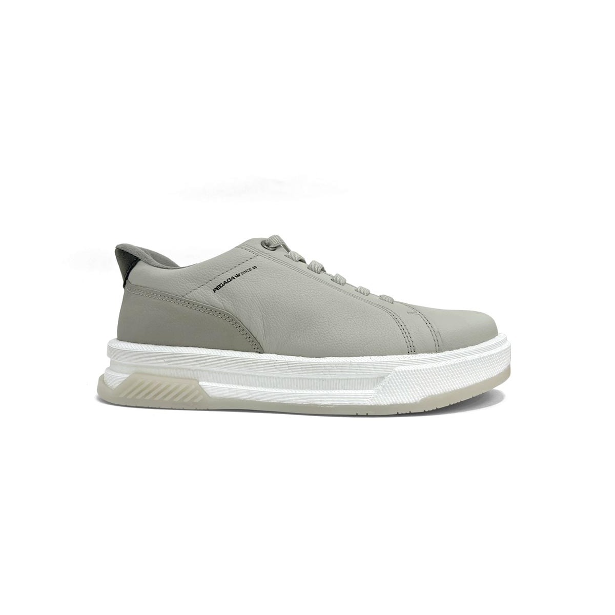 Tênis Pegada Masculino Casual Em Couro 112751 Nature Tênis Pegada Masculino Casual Em Couro 112751 Nature