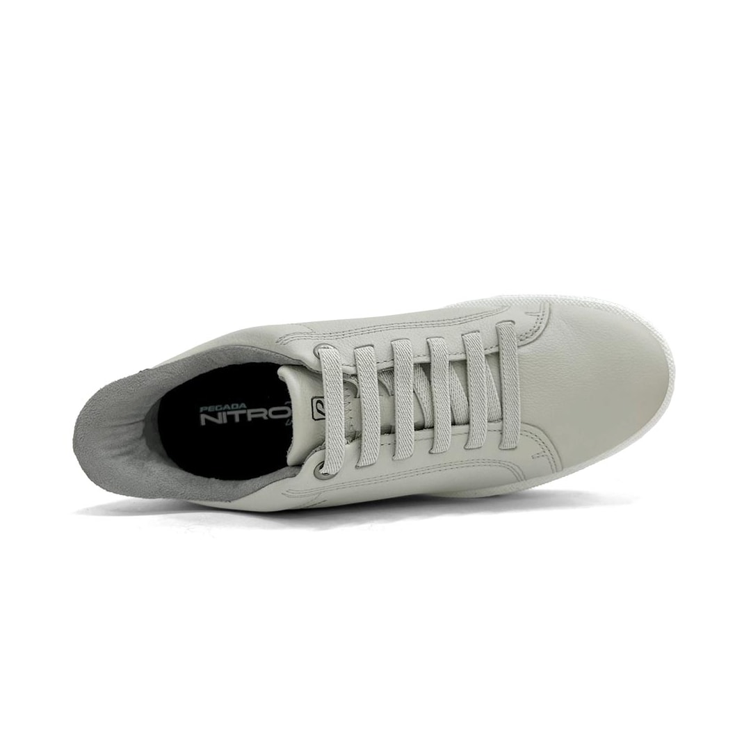 Tênis Pegada Masculino Casual Em Couro 112751 Nature