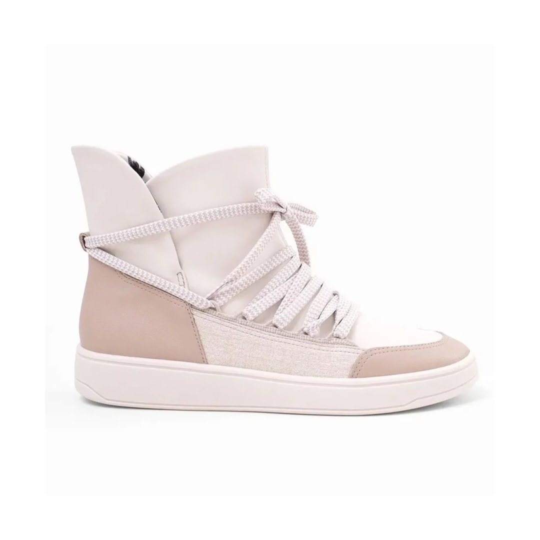 Tênis Piccadilly Bota Cano Curto 956010 Marfim