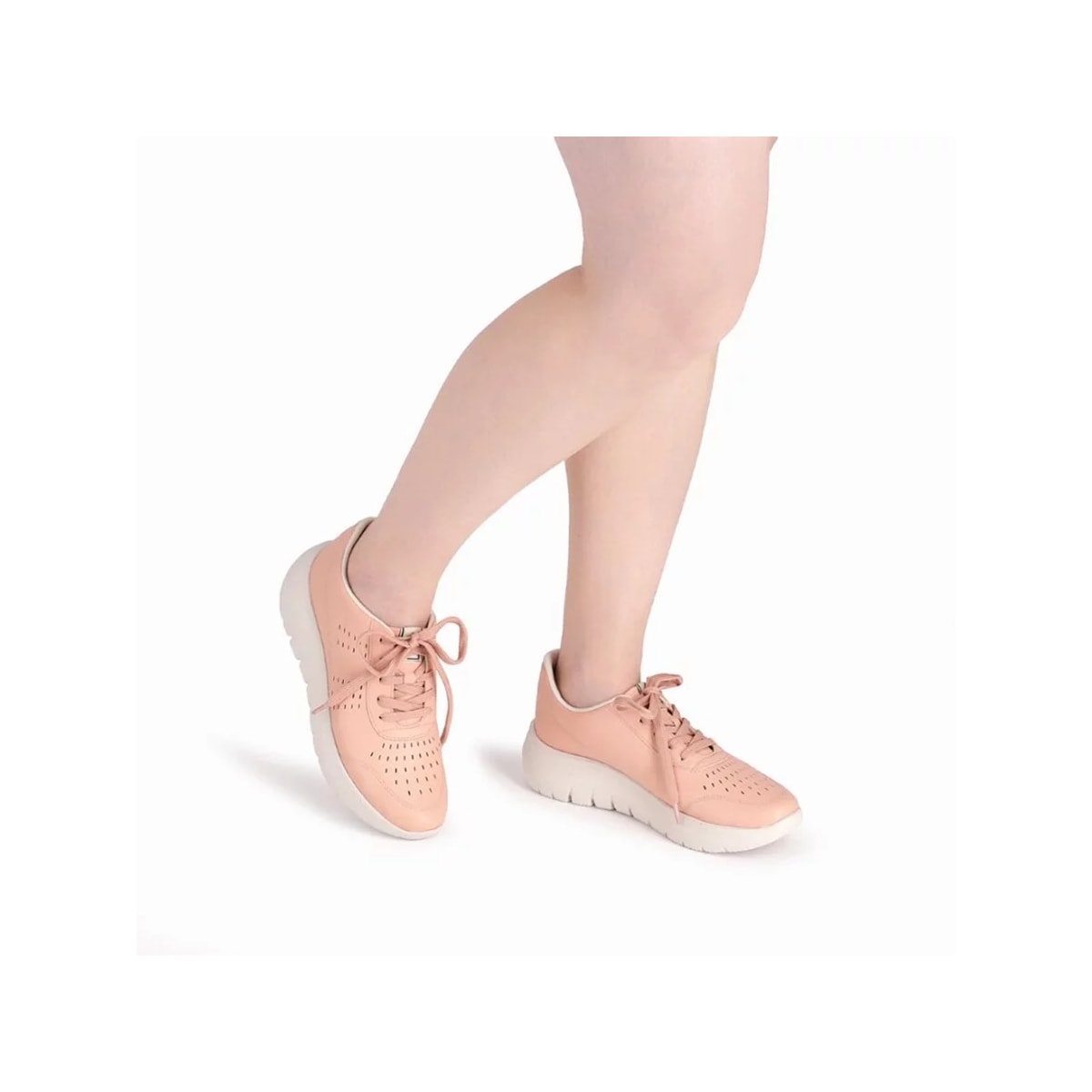 Tênis Piccadilly Casual 936012 Coral