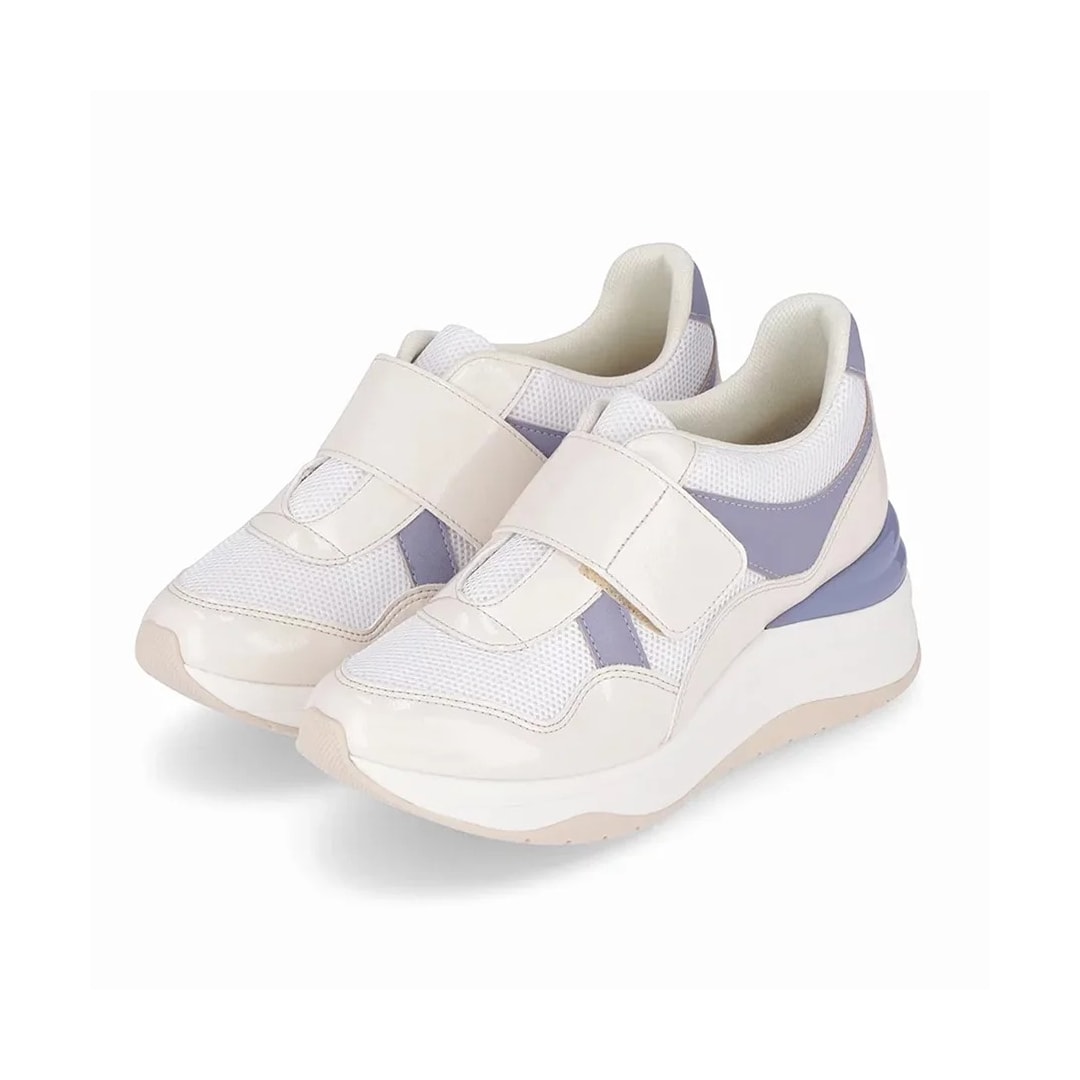 Tênis Piccadilly Casual 992012 Off White/Quartzo Az